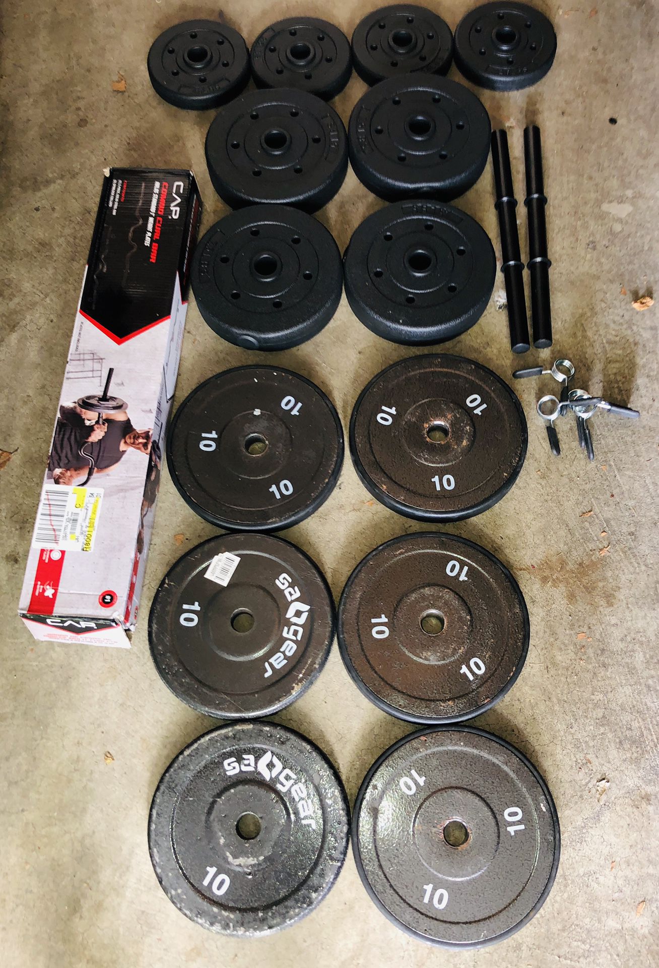 100 Pounds of Weight Plates