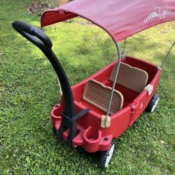 Red Kids Wagon