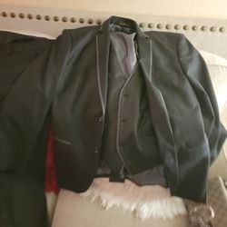 Men's  Italian Blazer And Vest  And Pants SUIT 