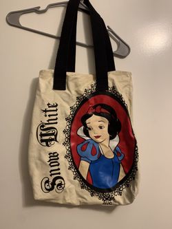 Large Snow White Canvas Bag