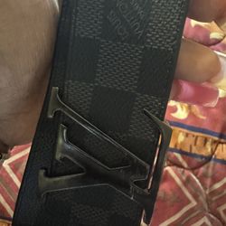 Louis Vuitton Belt Black