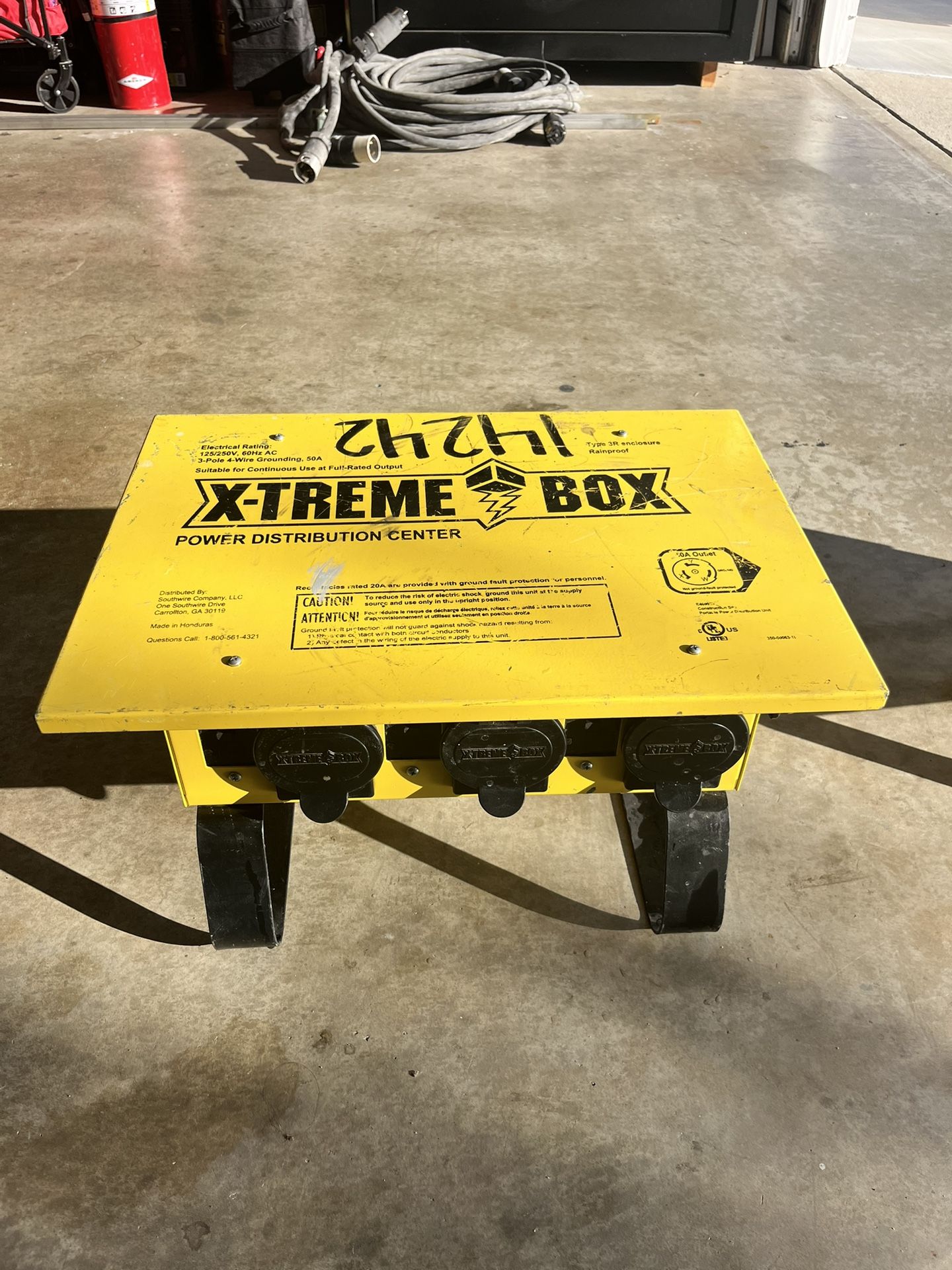 Southwire 50A Temporary Power Distribution XTREME BOX