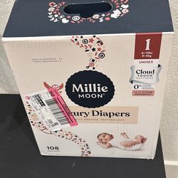 Millie moon diapers size 1