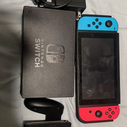 Nintendo Switch With Accessories 