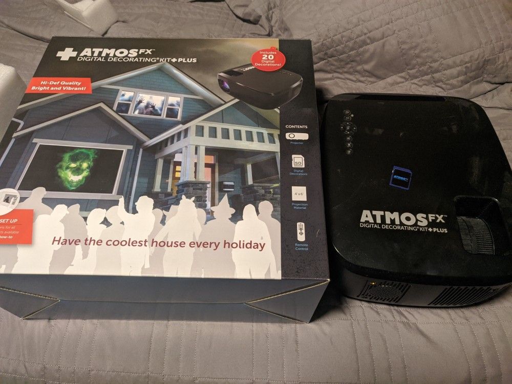 AtmosFX Digital Decorating Kit Plus Projector