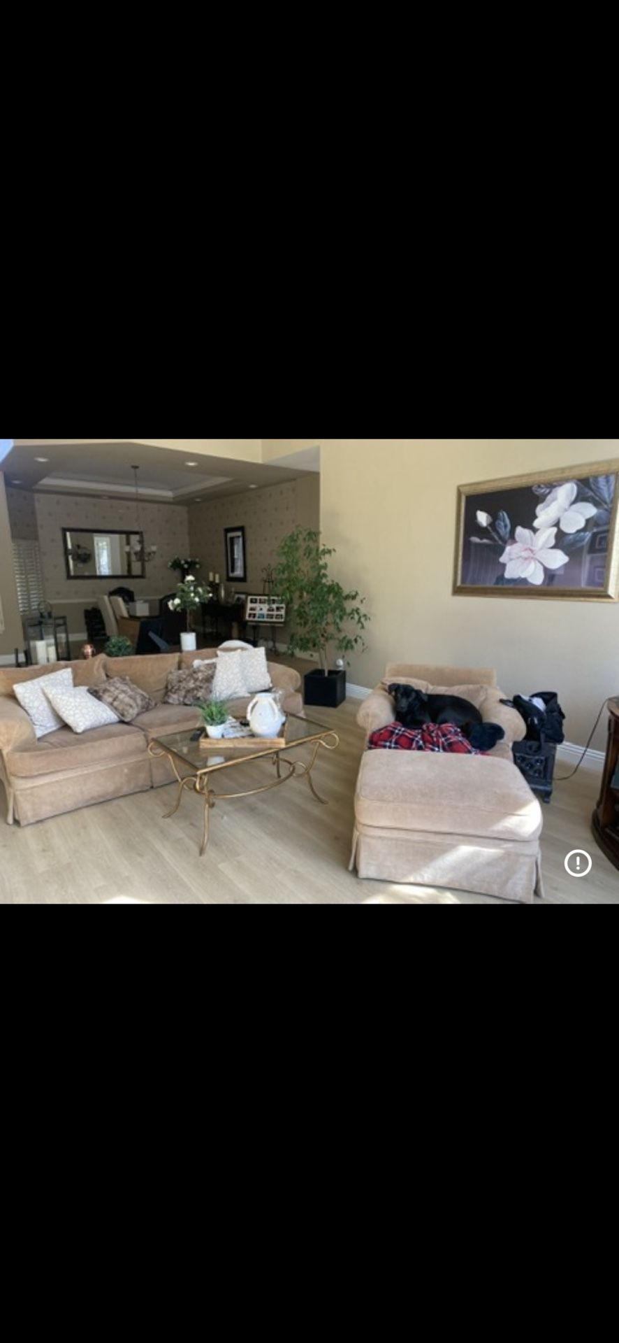Henredon Sofa, Sofa Chair and Ottoman