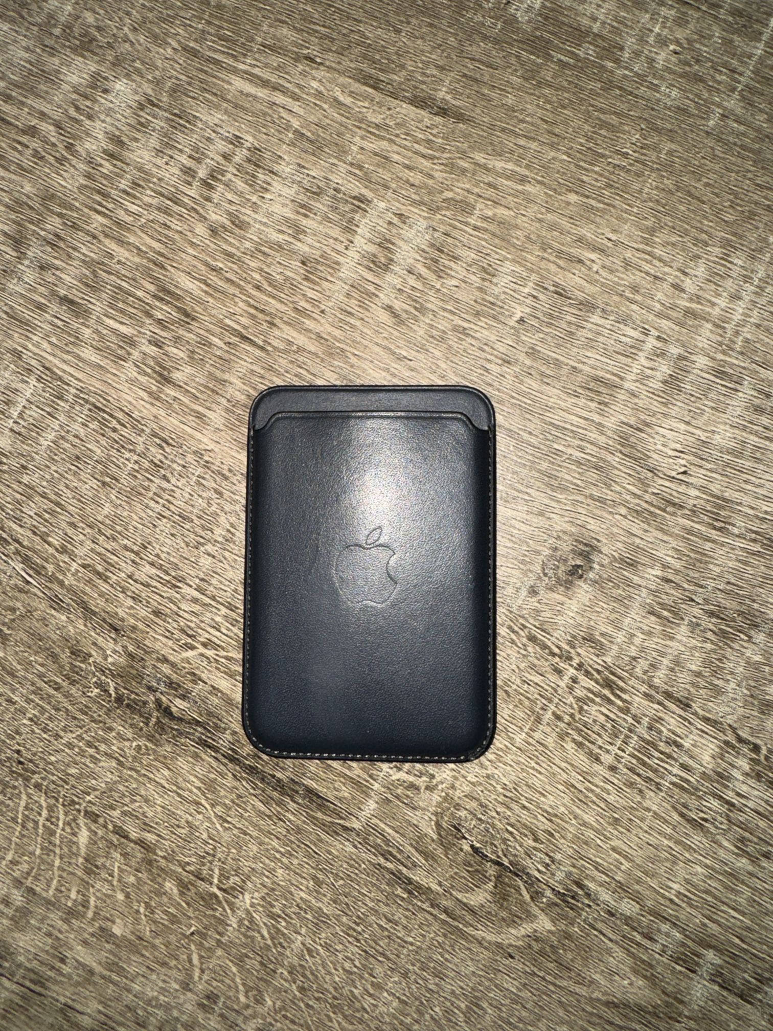 Original Leather Apple Wallet - Midnight (With Find My)
