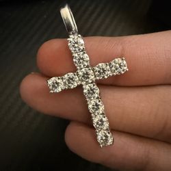 Passes 💎 Tester VVS1 Silver Pendant