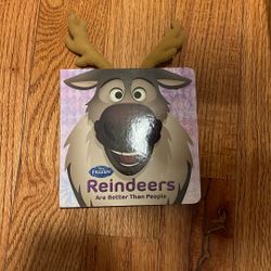 Reindeers Book By Frozen 