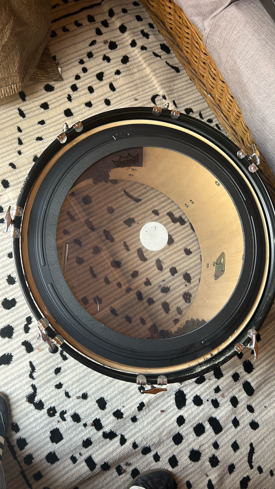 CB Drums Kit w/ stock Hardware, hi hat stand.