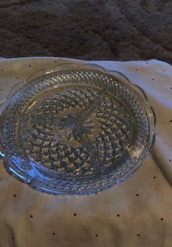 Small divided serving platter