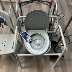 Folding Steel Commode Financing Available ✅ 