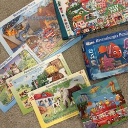 Whole Set Of Puzzles For 3+
