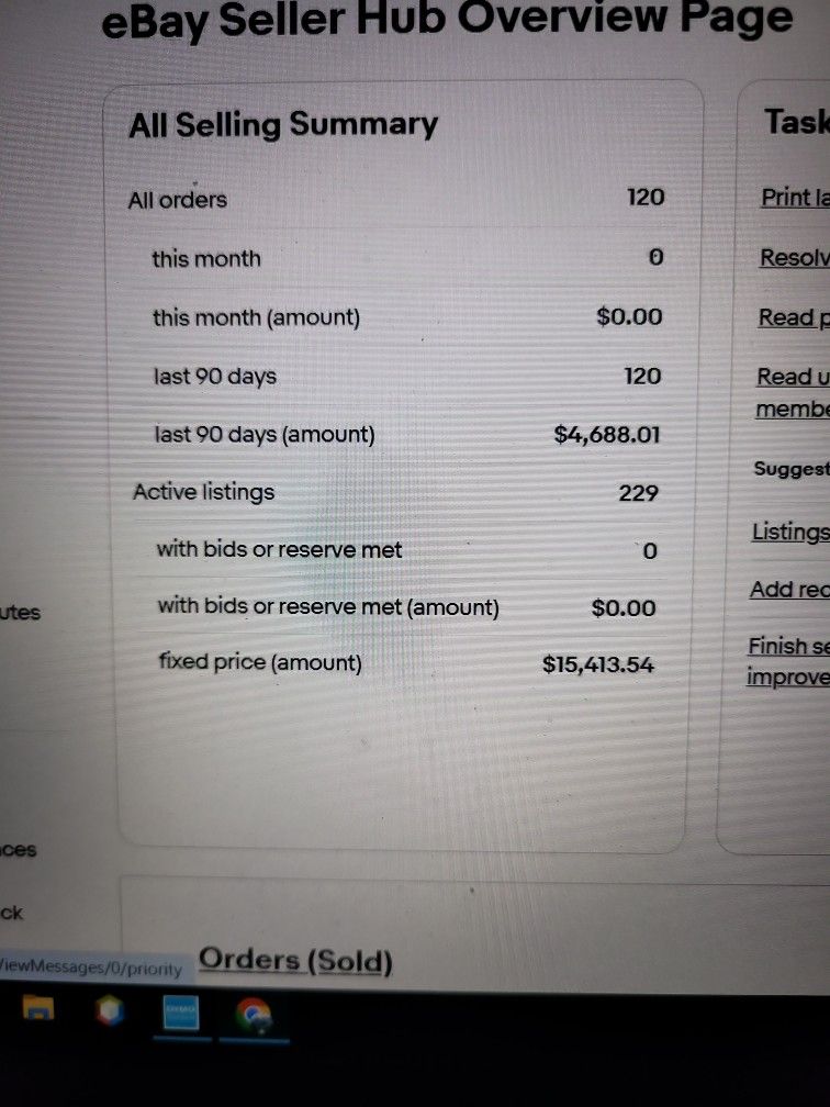 eBay Store For Sale
