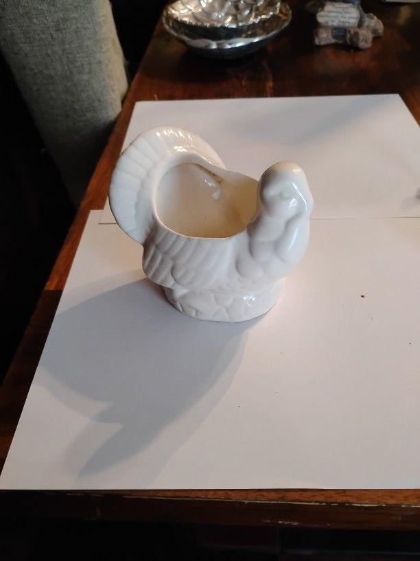 Vintage Turkey Candle Holder