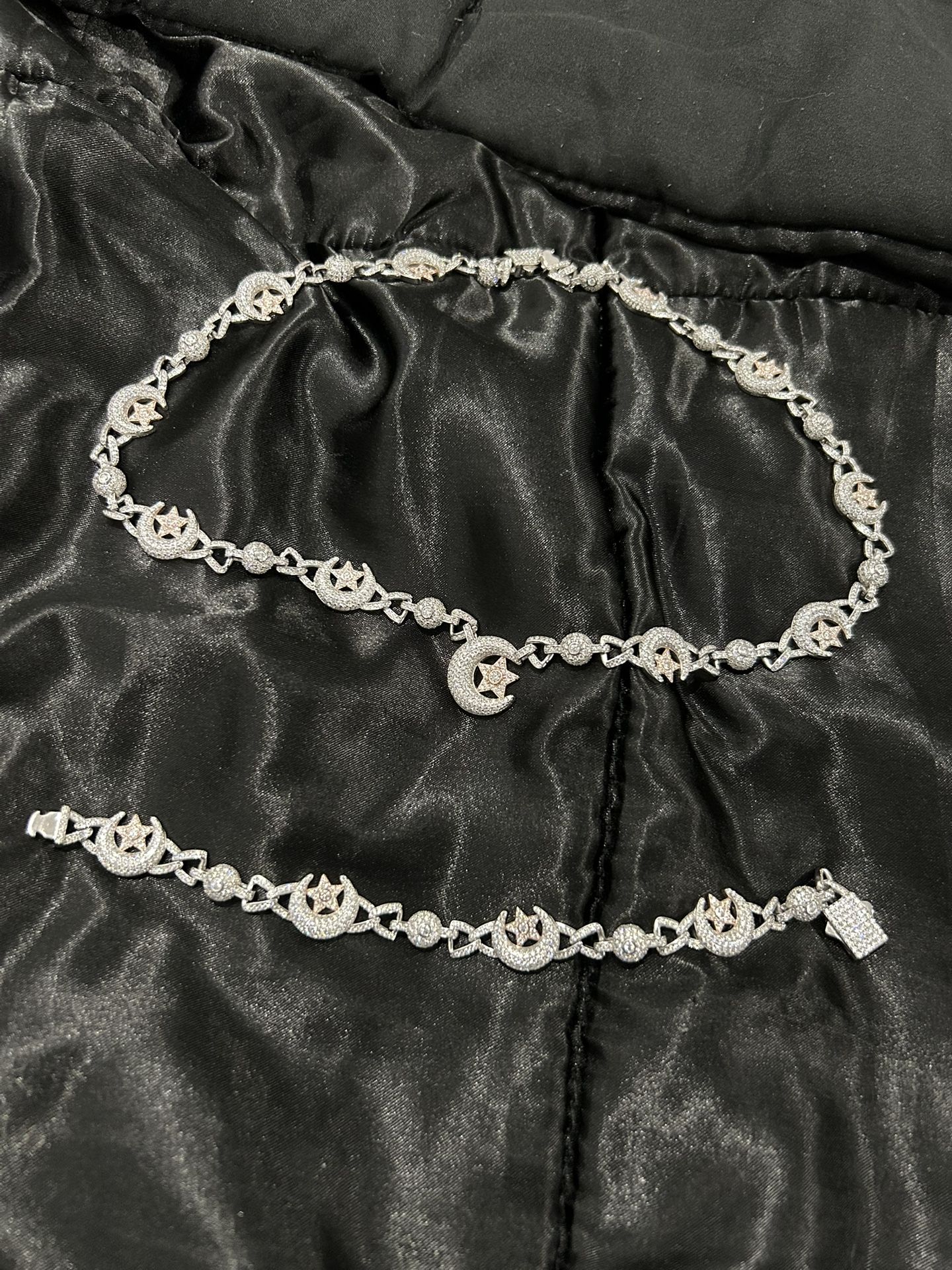 VVS Moissanite Custom Chain And Bracelet