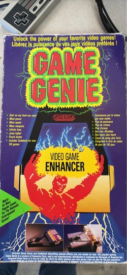 Game Genie NES Video Game Enhancer