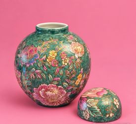 Vintage ginger jar.