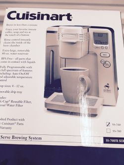 Cuisinart single sevice brew