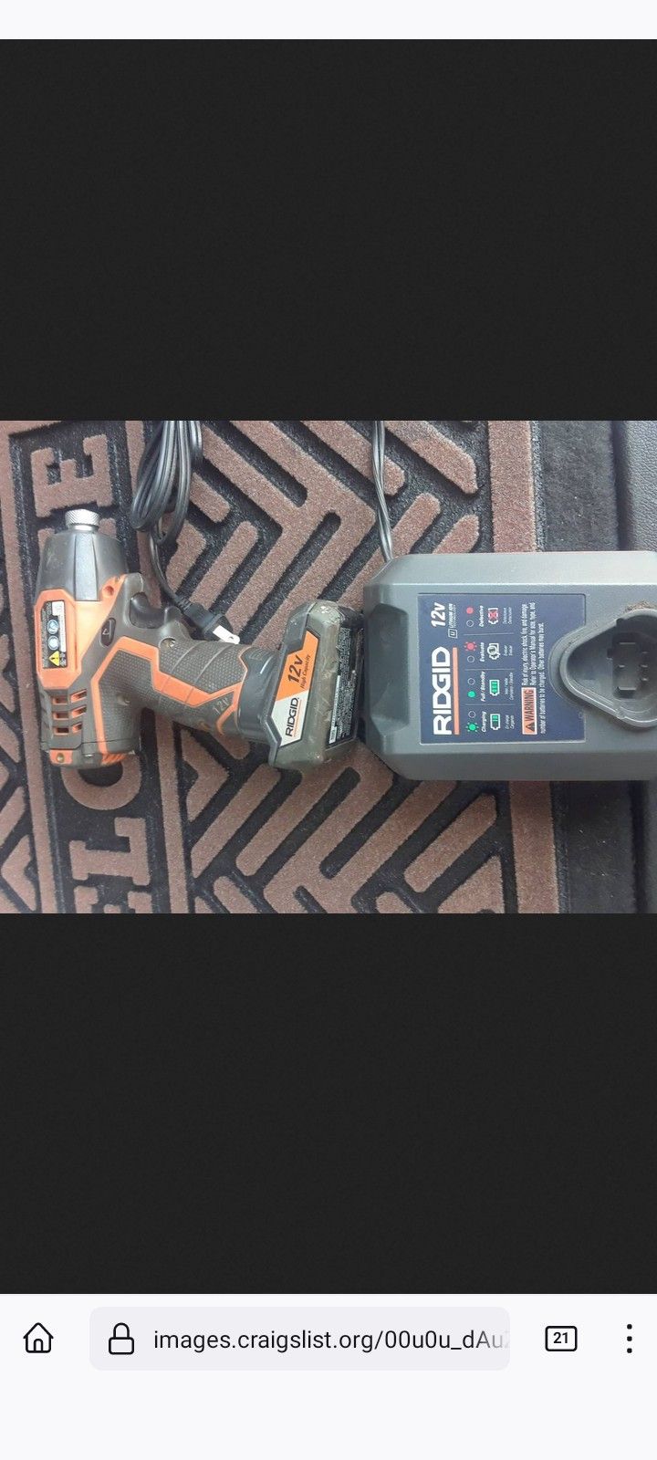 Ridgid Drill Set