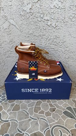 WORK BOOTS THOROGOOD SOFT TOE SIZE 7 WIDE MENS