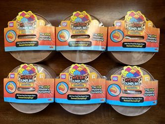LOT OF 6 Crazy Fun Mystery Dumpling Sunset Edition