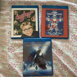 Blue ray DVDs