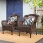 Two Piece Patio Chair Set High Quality With Built-in Cushions Brand New Patio Outdoor Furniture Patio Chairs Outdoor Chairs Silas De Patio  New 