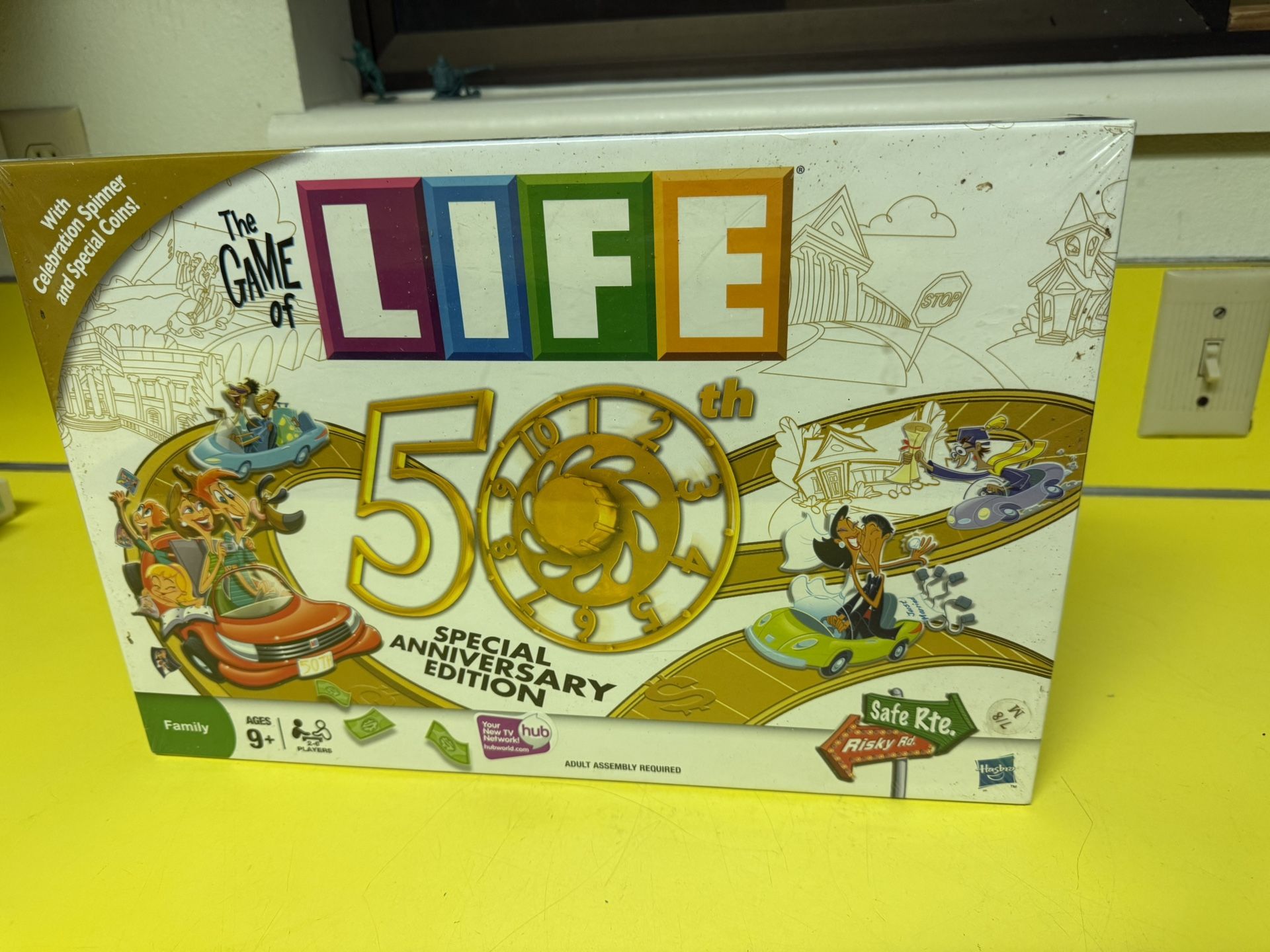 2010 Sealed 50Th Anniversary Edition Game Of Life Board Game
