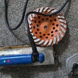 Plancha Para Carpeta Y Disco Para Concreto 