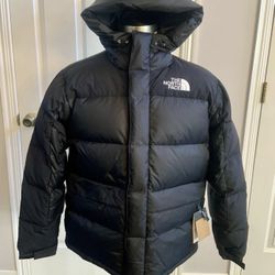 NWT Mens The North Face Himalayan Parka Jacket Black Sz XL 550 Down Coat HMLYN