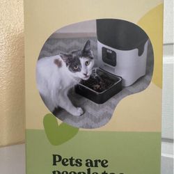 New Smart Automatic Cat Feeder 6-L  Up To 16 Days