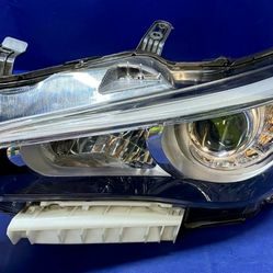 18-20 INFINITI Q50 LEFT SIDE LED HEADLIGHT HEADLAMP W/O ADAPTIVE # IG19-HDS816