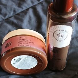 Body Cream and Oil