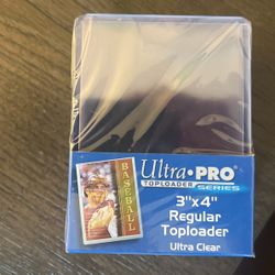 Top Loaders 3x4 Ultra Pro 25 Pk. New