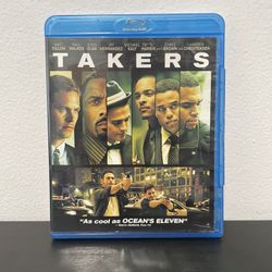 Takers Blu-Ray Movie Paul Walker Idris Elba TI Chris Brown 2011