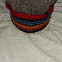 Pendleton  Multi Color Stripe Wool Cap Beanie Used Unisex Yellowstone $15