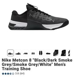 Nike Metcon 8 Size 8.5 Men