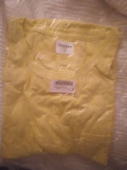 Free? Size L Shirt, Bagged. . Neon Green