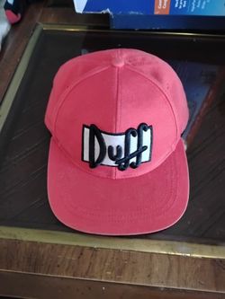 Duff Beer Simpsons Hat, Universal Studios 2021 Adjustable Cap