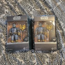 Two Paz Vizla Star Wars Figures