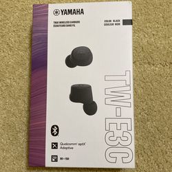 Yamaha TW-E3C True Wireless Earbuds — New In Box