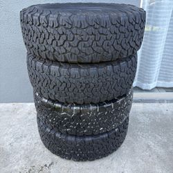 BFGOODRICH 265/70R17 ALL TERRAIN KO2 TIRES 32’s 32” INCH TALL TIRES 