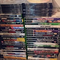 Huge lot of XBOX Games