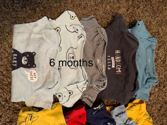 6-9 month boy onesie