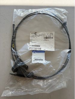Hood release cable