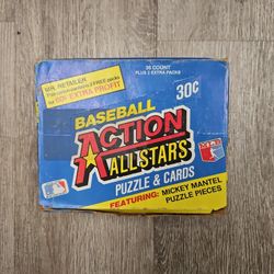 1983 Donruss Baseball Action All Stars 
