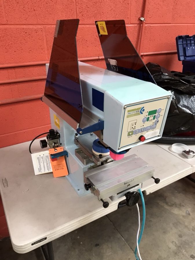 Inkcups now ICN-B100 one color table top pad printer