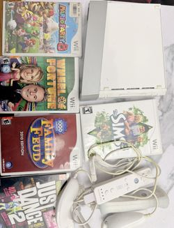 Nintendo WII Console With Games