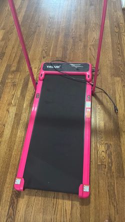 Walking pad /treadmill black and hot pink